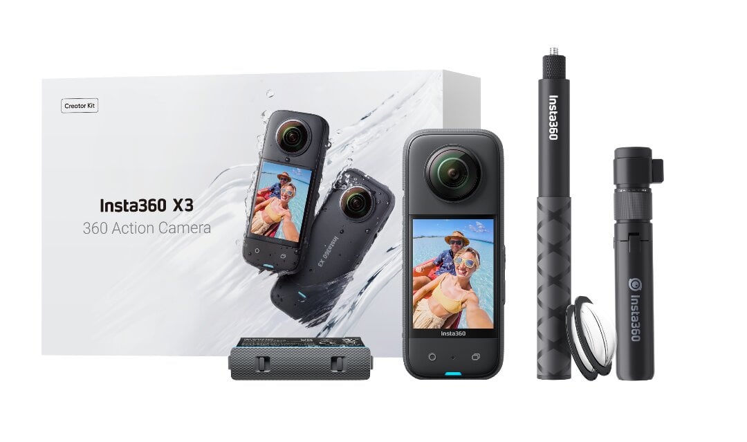 Insta360 X3 Creator Kit kaina ir informacija | Vaizdo kameros | pigu.lt