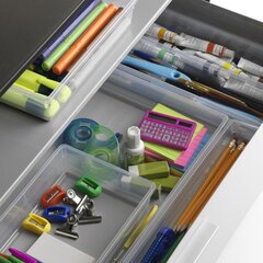 Коробка Sistemo Organizer, 3 22,5 x 7,5 x 5 см цена и информация | Посуда для хранения еды | pigu.lt