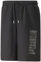 Puma šortai Vyrams Power Woven Shorts Black 673400 01, juodi kaina ir informacija | Vyriški šortai | pigu.lt