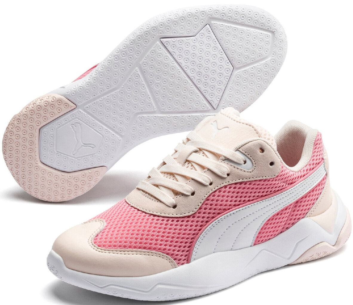 Sportiniai batai moterims Puma Ekstra JR Pink Beige 372412 034, rožiniai цена и информация | Sportiniai bateliai, kedai moterims | pigu.lt