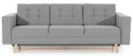 Sofa Asgard, 233x92x93 cm, pilka