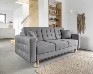 Sofa Asgard, 233x92x93 cm, pilka kaina ir informacija | Sofos | pigu.lt