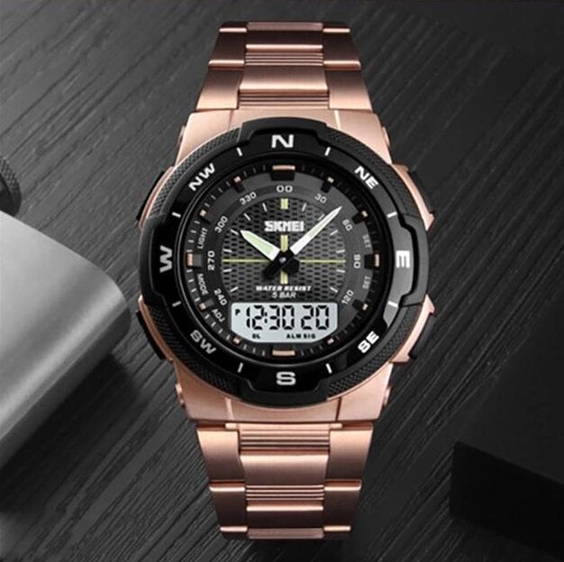 Laikrodis vyrams Skmei 1370RG kaina ir informacija | Vyriški laikrodžiai | pigu.lt