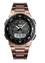 Мужские часы Skmei 1370RG Rose Gold цена и информация | Мужские часы | pigu.lt