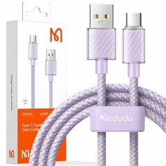 Кабель USB-C, мощный, супербыстрый, Mcdodo, 100 Вт, 2 м, фиолетовый цена и информация | Кабели для телефонов | pigu.lt