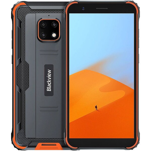 Prekėsupažeidimu.BlackviewBV4900S,32GB,DualSIM,Orange