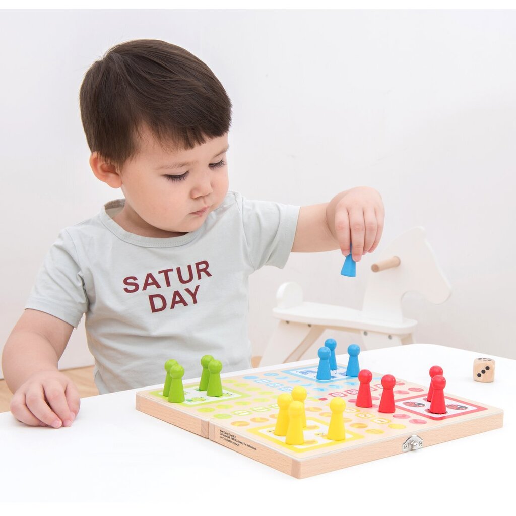 Vaikiškas žaidimas Ludo New Classic Toys kaina ir informacija | Lavinamieji žaislai | pigu.lt