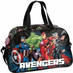 Vaikiškas sportinis krepšys Paso Avengers AV23DD-074, 40x25x13 cm цена и информация | Школьные рюкзаки, спортивные сумки | pigu.lt