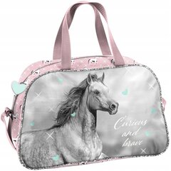 Vaikiškas sportinis krepšys Paso Horse PP23KO-074, 39x27x16 cm цена и информация | Школьные рюкзаки, спортивные сумки | pigu.lt