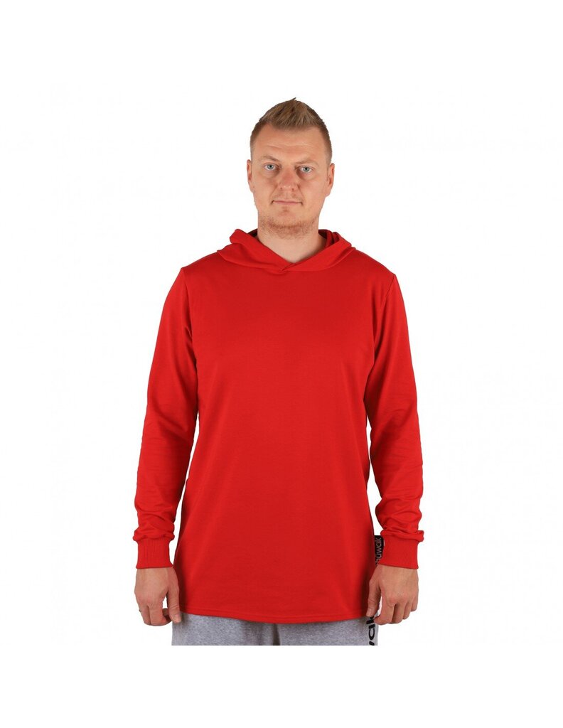 Džemperis vyrams Summer Hoodie Red, raudonas цена и информация | Džemperiai vyrams | pigu.lt