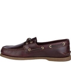 Мужские аутентичные оригинальные кожаные мокасины Sperry 195214-BROWN-9.5, бордовые цена и информация | Мужские ботинки | pigu.lt