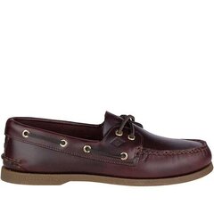 Мужские аутентичные оригинальные кожаные мокасины Sperry 195214-BROWN-9.5, бордовые цена и информация | Мужские кроссовки | pigu.lt