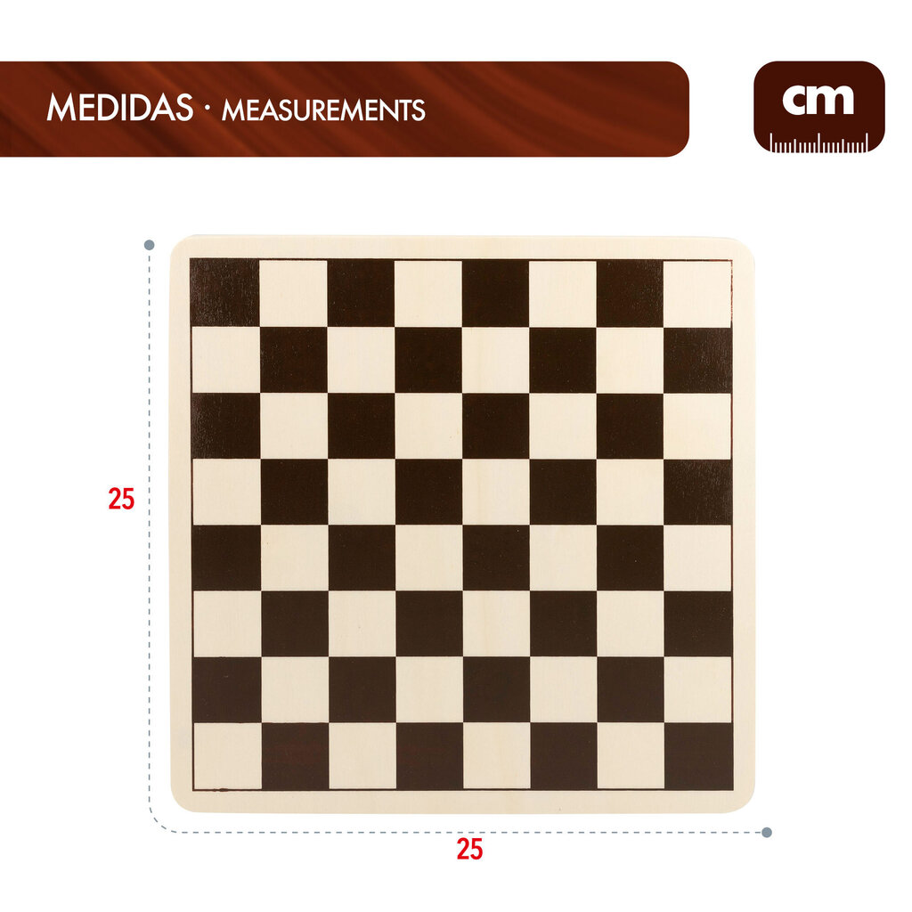 Stalo žaidimas 2-in-1 šachmatų ir šaškių CB žaidimai kaina ir informacija | Stalo žaidimai, galvosūkiai | pigu.lt