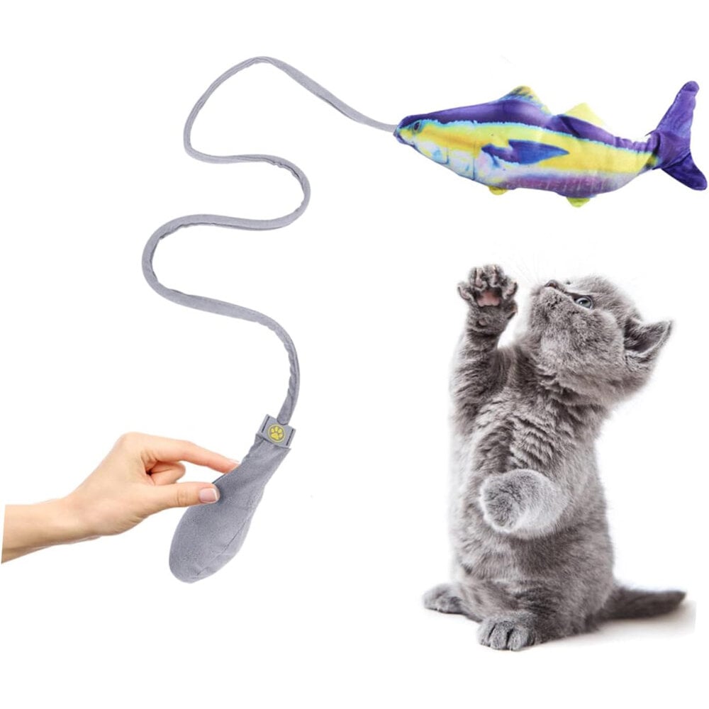 Žaislas katėms Judanti žuvis kaina | pigu.lt