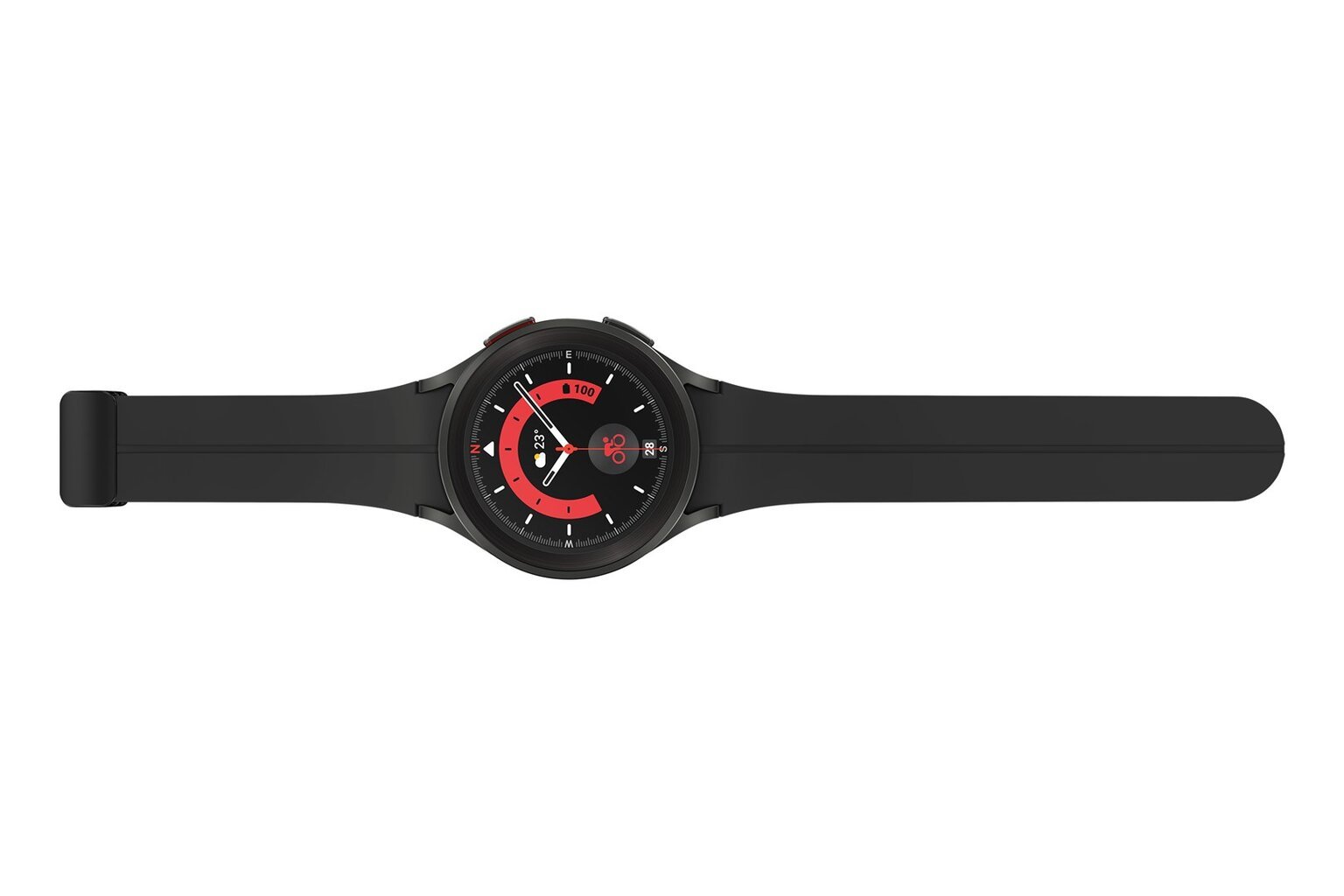 Samsung Galaxy Watch 5 Pro (LTE,45mm), Black Titanium SM-R925FZKDDBT kaina ir informacija | Išmanieji laikrodžiai (smartwatch) | pigu.lt