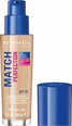 Makiažo pagrindas Rimmel London Macth & Perfection 30 ml, Nr.103 True Ivory