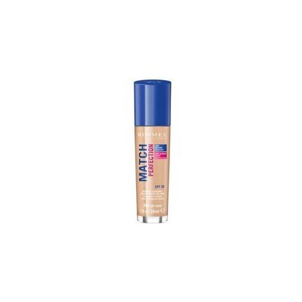 Makiažo pagrindas Rimmel London Macth & Perfection 30 ml, Nr.200 Soft Beige цена и информация | Makiažo pagrindai, pudros | pigu.lt