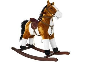 Supamasis arkliuklas, 74 cm, rudas kaina ir informacija | Žaislai kūdikiams | pigu.lt