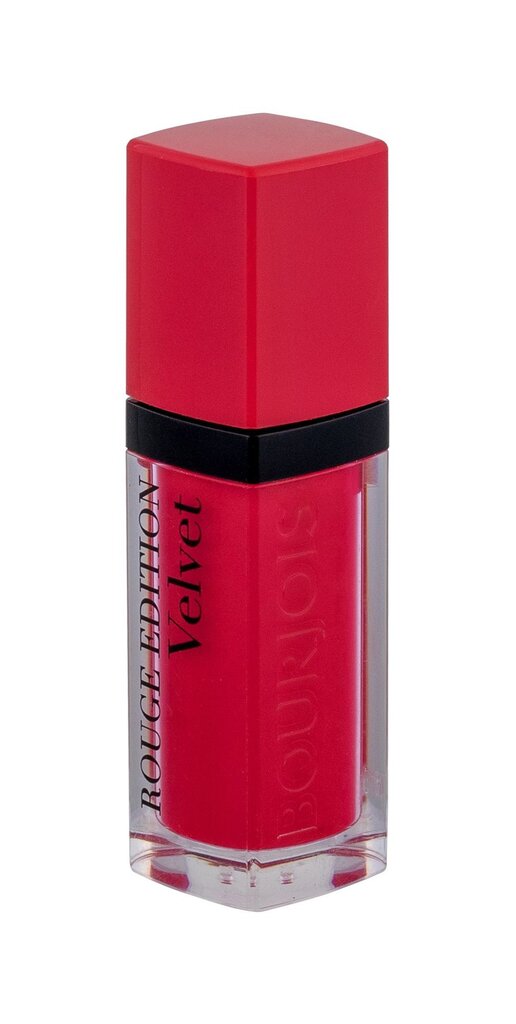 Skysti matiniai lūpų dažai Bourjois Paris Rouge Edition Velvet 7.7 ml, 13 Fu(n)chsia цена и информация | Lūpų dažai, blizgiai, balzamai, vazelinai | pigu.lt