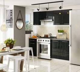 Virtuvinė spintelė Akord Oliwia S80, pilka/balta kaina ir informacija | Virtuvinės spintelės | pigu.lt