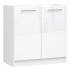 Кухонный шкафчик NORE Oliwia S80, белого цвета цена и информация | Кухонные шкафчики | pigu.lt