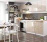Virtuvinė spintelė Akord Oliwia S80, smėlio spalvos/balta kaina ir informacija | Virtuvinės spintelės | pigu.lt