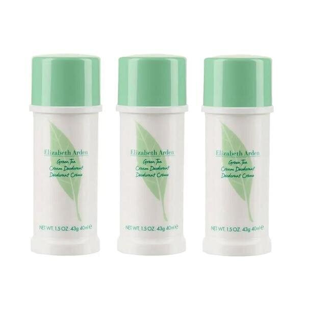 Dezodorantas Elizabeth Arden Green Tea Cream, 40mlx3 vnt цена и информация | Dezodorantai | pigu.lt