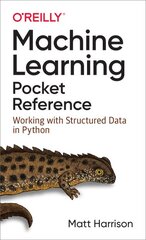 Machine Learning Pocket Reference: Working with Structured Data in Python kaina ir informacija | Ekonomikos knygos | pigu.lt