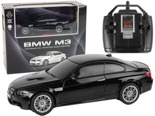 Автомобиль BMW M3 R/C на дистанционном управлении, черный цена и информация | Игрушки для мальчиков | pigu.lt