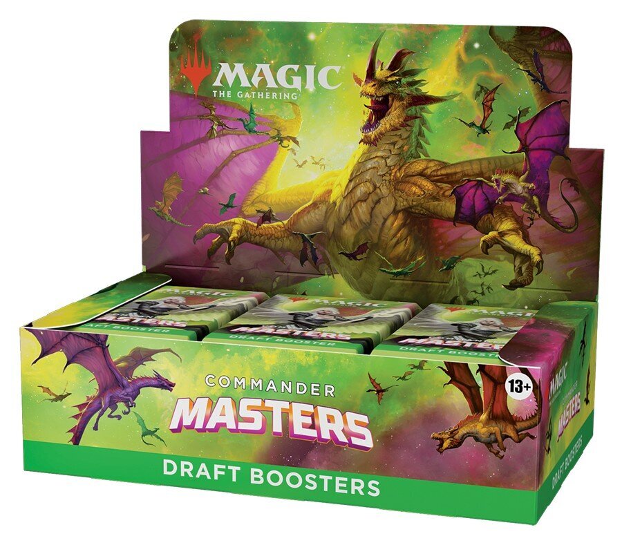 Stalo žaidimas Magic: The Gathering Commander Masters Draft, EN kaina ir informacija | Stalo žaidimai, galvosūkiai | pigu.lt