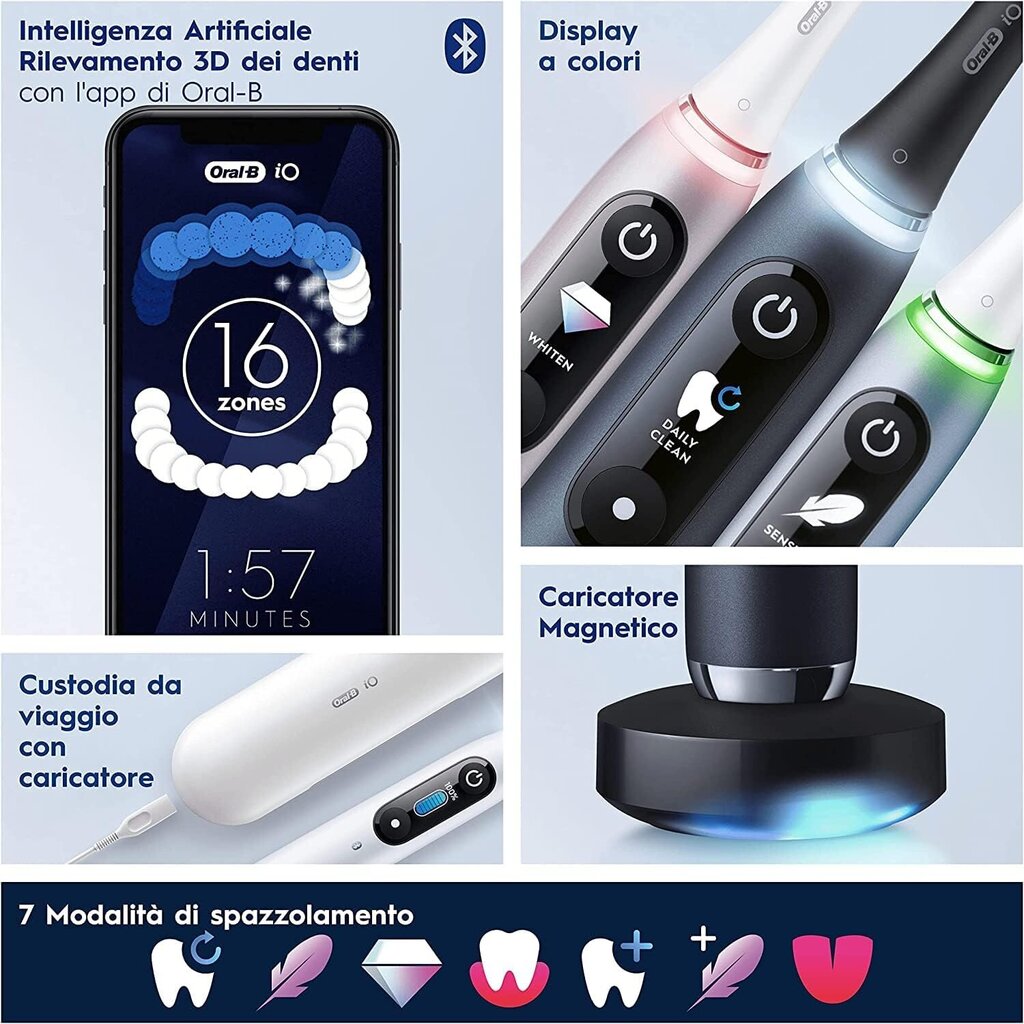 Oral-B iO9 Series 9 Special Edition Blue цена и информация | Elektriniai dantų šepetėliai | pigu.lt