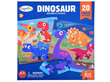 Dėlionių knyga su magnetais Color Day Dinosaurus цена и информация | Dėlionės (puzzle) | pigu.lt