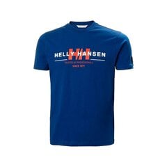 Vyriški marškinėliai su trumpomis rankovėmis NORD GRAPHIC Helly Hansen 53763 607 Mėlyna Rožinė S2027503 цена и информация | Мужские футболки | pigu.lt