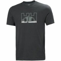 Marškinėliai vyrams Helly Hansen Nord Graphic S2027366, pilki цена и информация | Мужские футболки | pigu.lt