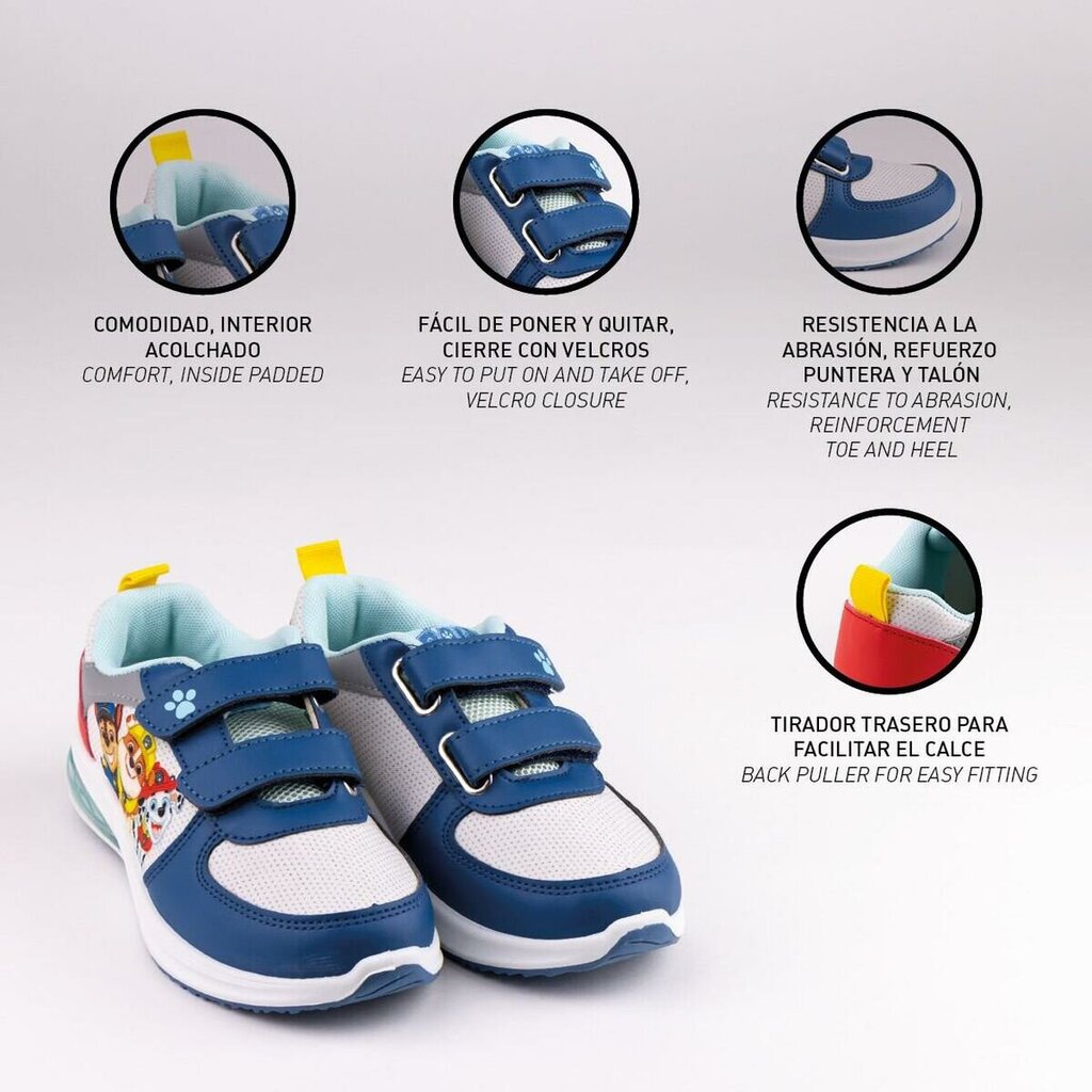 Sportiniai batai berniukams The Paw Patrol, mėlyni цена и информация | Sportiniai batai vaikams | pigu.lt