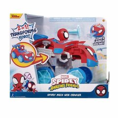 Mašina Spidey Mech Web Crawler 26x22x21 cm цена и информация | Игрушки для мальчиков | pigu.lt