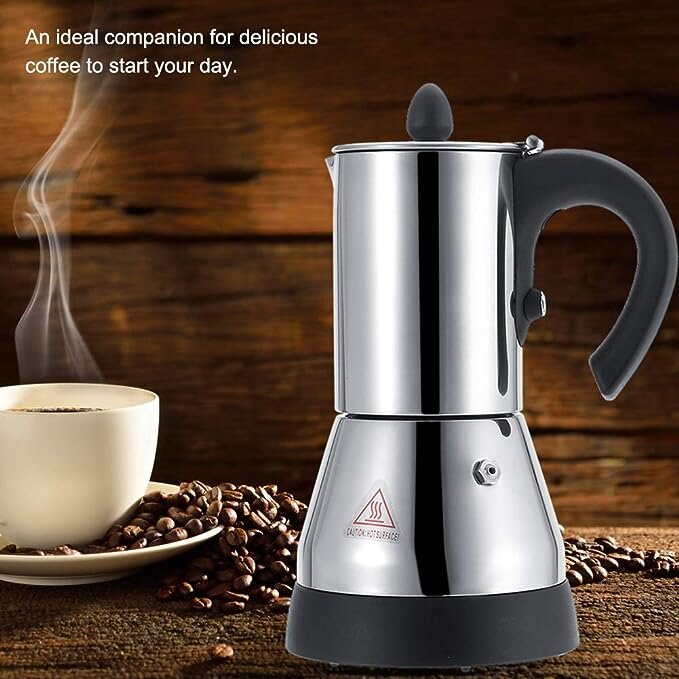 Elektrinis kavos virimo aparatas 6 porcijoms, 300ml kaina ir informacija | Kavinukai, virduliai | pigu.lt