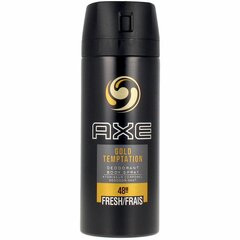 Purškiamas dezodorantas Axe Gold Temptation, 150 ml kaina ir informacija | Dezodorantai | pigu.lt