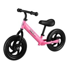 Balansinis dviratis Nils RB012, rožinis kaina ir informacija | Nils Lauko žaislai | pigu.lt