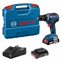 Atsuktuvas Bosch GSR 18V-55 Professional, 18 V, be akumuliatoriaus ir įkroviklio цена и информация | Шуруповерты, дрели | pigu.lt