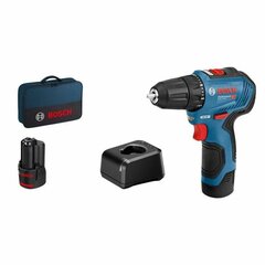 Atsuktuvas Bosch GSR, 12V, be akumuliatoriaus su įkrovikliu цена и информация | Шуруповерты, дрели | pigu.lt