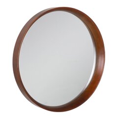 круглое настенное зеркало, 50 см цена и информация | Зеркала | pigu.lt