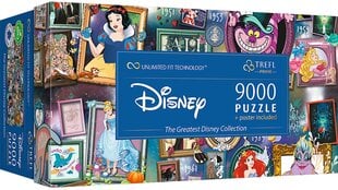 Dėlionė Trefl Didžiausia Disney kolekcija UFT su plakatu, 9000 d. цена и информация | Пазлы | pigu.lt