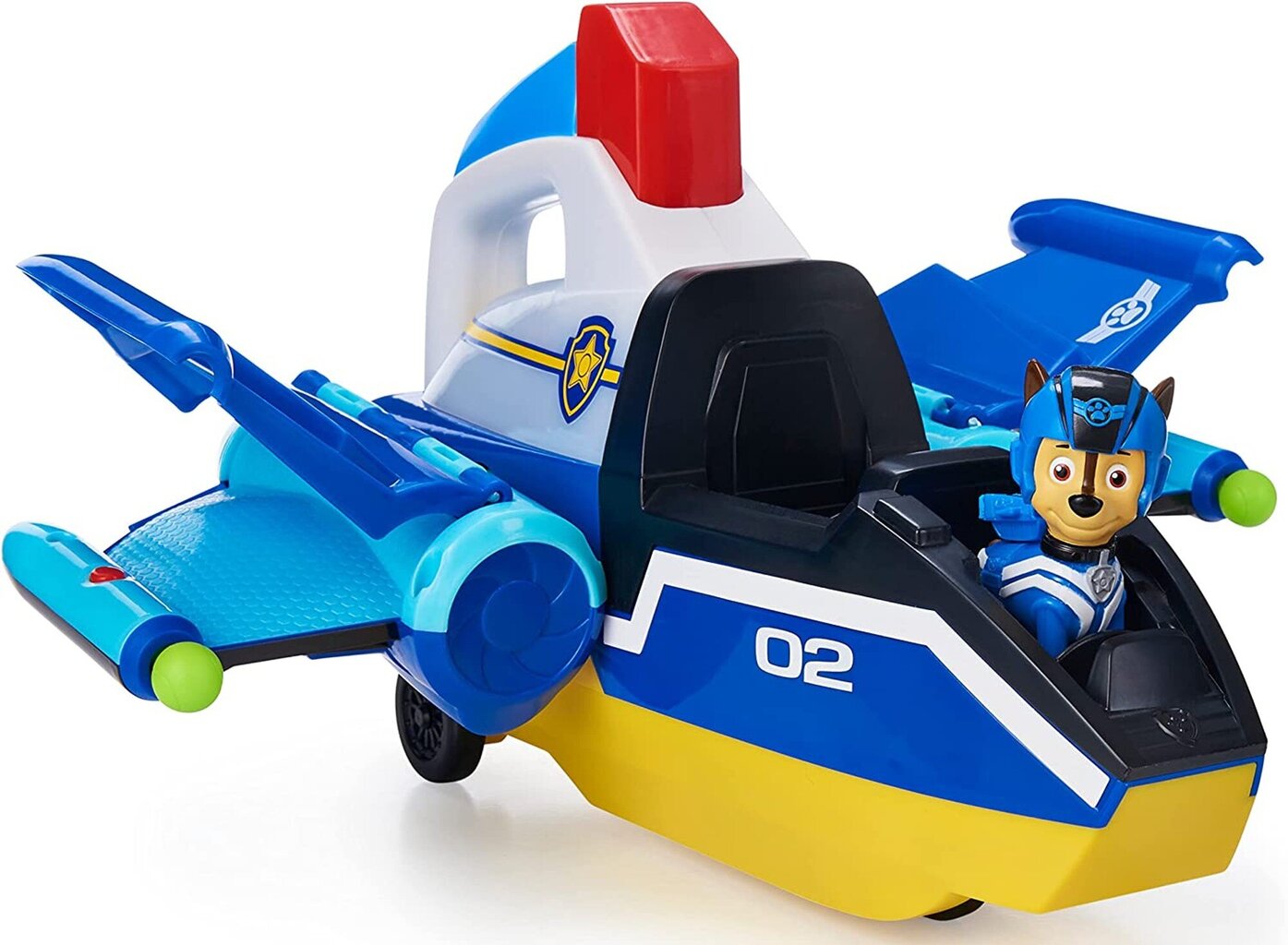 Lėktuvas Deluxe Paw Patrol Chase su figūrėle kaina ir informacija | Žaislai berniukams | pigu.lt