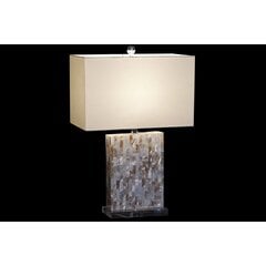 Настольная лампа DKD Home Decor 40 x 23 x 62 cm Серый Белый 220 V Акрил 60 W цена и информация | Настольные светильники | pigu.lt