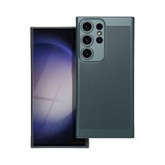Чехол BREEZY для Samsung Galaxy S23 Ultra (6,8") - Зеленый цена и информация | Чехлы для телефонов | pigu.lt