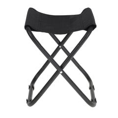 Складной стул для рыбалки, черный, 30 x 24 x 6 см цена и информация | Туристическая мебель | pigu.lt