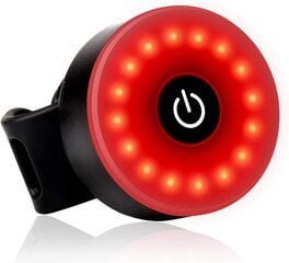 Аккумуляторный задний фонарь для велосипеда Daffodil, красный цена и информация | Велосипедные фонари, отражатели | pigu.lt