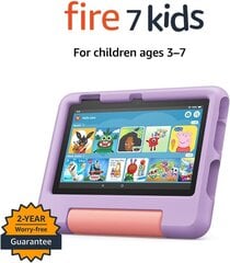 Amazon Fire 7 Kids 16GB 2023 цена и информация | Планшеты | pigu.lt