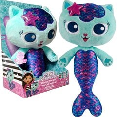 Interaktyvi katė-undinėlė SpinMaster Gabi Mermaid Cat House, 35 cm kaina ir informacija | Minkšti (pliušiniai) žaislai | pigu.lt